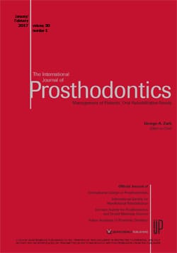 the international journal of prosthodontics